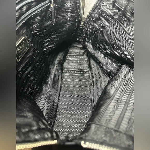 Prada Black Tote Bag-(#0167) - Picture 5 of 6